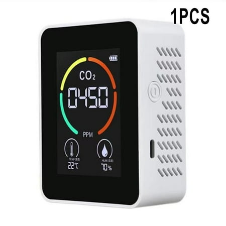 

BCLONG 3/5 in1 Infrared CO2 Detector Temperature Humidity Monitor Air Quality Tester