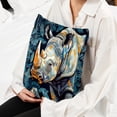 thumbnail image 6 of Rhinoceros Velvet Throw Covers Pillows with Unique Patterns - Set of 2 Decorative Pillow Inserts in 16x16, 18x18, 20x20 Inches for Home Decor and More, 6 of 6