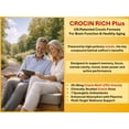 thumbnail image 2 of CROCIN RICH Plus Brain Health Supplement for Memory, Focus and Cognition, 60 Tablets, 2 of 9