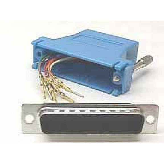 IEC DB25M-RJ4508-BU DB25 Male to RJ4508 Adapter Blue