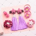 thumbnail image 3 of Kid's Hair Clips Set Creative Hair Barrettes Hair Ties for Spring Festival Decor, 3 of 7