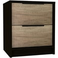 thumbnail image 2 of Home Square 3-Piece Set with Dresser and 2 Nightstands in Black, 2 of 20