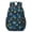 Alien and UFO, variant on Alien Rocket Deep Purple Pattern 17" School Backpacks for Teens,Waterproof Oxford Fabric,S-Shape Padded Straps for School,Travel,Hiking,Camping