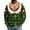 Green, variant on Ugly Christmas Sweatshirt 3D Printed Fake Deep V Cleavage Fair Isle Bra Funny Novelty Pullover Men Women Long Sleeve Crew Neck Holiday Party Gift Top L