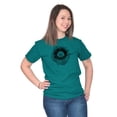 thumbnail image 3 of Whale Compass Free Spirit Animal Women's Graphic T Shirt Tees Brisco Brands X, 3 of 6