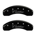 thumbnail image 2 of MGP 4 Caliper Covers Engraved Front & Rear Escalade Black finish silver ch Fits select: 2002-2006 CADILLAC ESCALADE LUXURY, 2 of 2