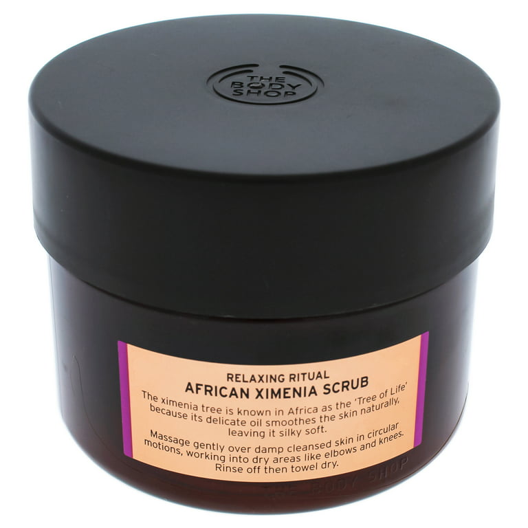Body Shop Spa of the World AFRICAN XIMENIA SCRUB 13.5 oz/385 g, NEW