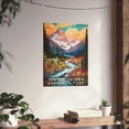 thumbnail image 3 of ELNEIT - North Cascades National Park Poster, Unframed Matte Paper, S09, 3 of 4
