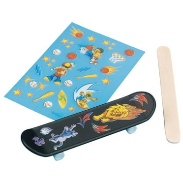 Mini Finger Skateboard, Pack of 12