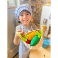 thumbnail image 6 of HABA Play Food Set - Soft Veggie Basket with Cucumber, Tomato, Carrots & Potatoes - Pretend Play Kitchen Toy for Kids & Toddlers, 6 of 7