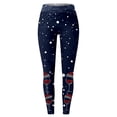 thumbnail image 4 of WILLBEST Leggings con Estampado Navideño para Mujer, Pantalones de Yoga de Cintura Alta para Fitness, Entrenamiento, Running, Cómodos, Elásticos Y Suaves, Ropa Deportiva 2338 Chica, 4 of 4