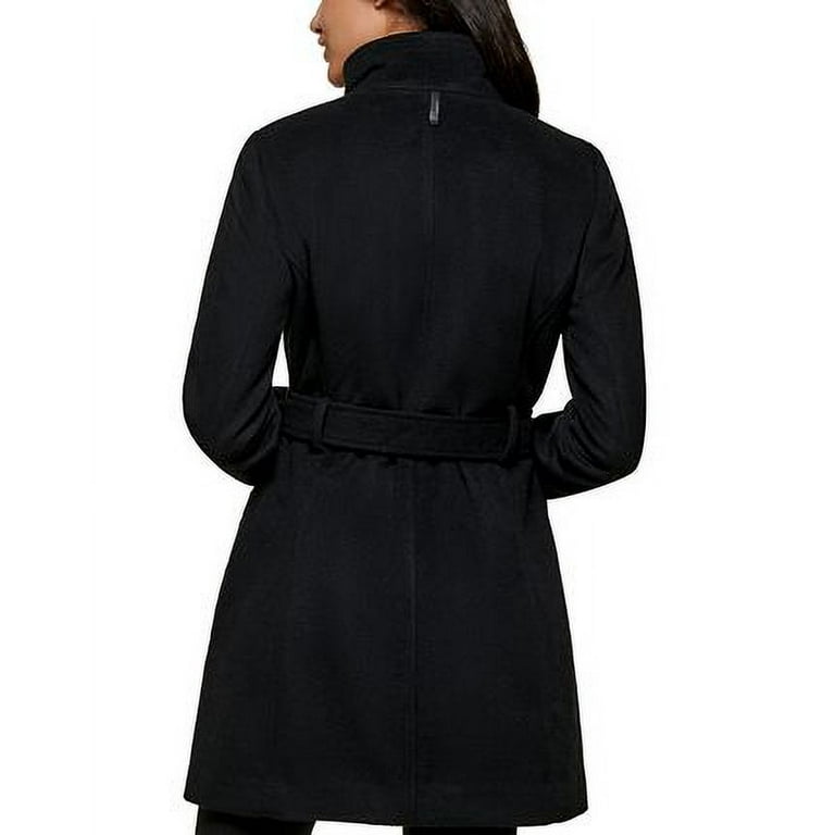 Dkny stand collar coat hotsell