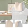 thumbnail image 1 of Zentra Desk Sleeping Napping Pillow Multifunctional Computer Chairs Nap Memory Foam Beige Gray, 1 of 9