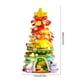 thumbnail image 3 of Árboles Decorativos De Plástico Mini árbol de Navidad iluminado de 25 cm con 20 conos LED y adornos para decoración navideña de escritorio (1 unidad) Rkxzt, 3 of 9