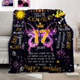 thumbnail image 5 of 12 Year Old Girl Birthday Gifts - 12th Birthday Gifts for Girls,Crown Throw Blanket for Girls Soft Flannel Throw Blanket Gift for Kids Birthday Gifts Decorations for Girls Throw Blanket,60"x80", 5 of 5
