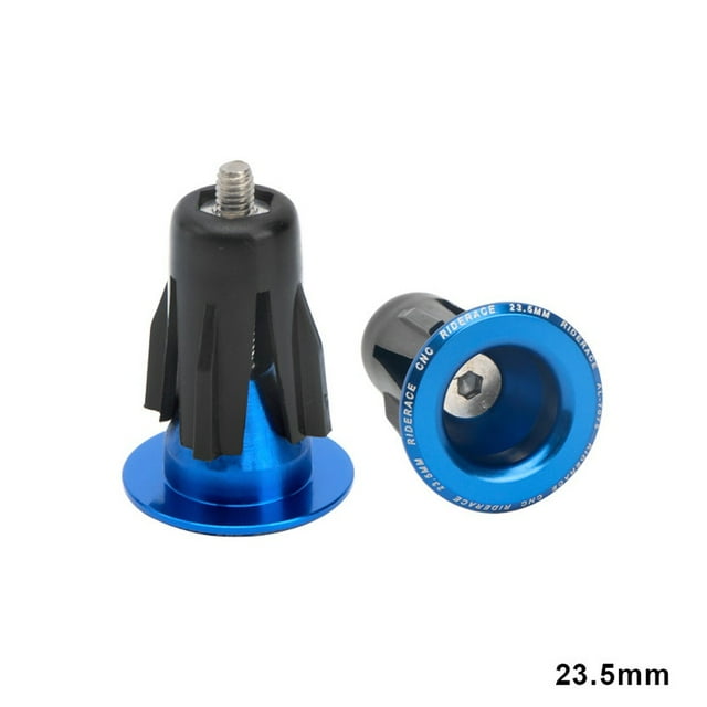 Bike Handlebar End Plug Aluminum Alloy Lock MTB Handle Bar Grips Cover Cap