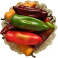 thumbnail image 3 of 10pcs Fake Chili Pepper Artificial Vegetables Vivid Mixed Colors Artificial Hot Peppers for Home Kitchen Fruit Shop Supermarket Desk Decorations Or Props, 3 of 3