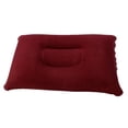 thumbnail image 2 of Almohada inflable Cojín de viaje Beach Head Rest Support 38x24cm Vino rojo shamjiam Almohada inflable para exteriores, 2 of 7