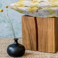 thumbnail image 3 of Tea Fluffy Throw Pillow Cushion Cover, Inspired Image with Tea Time Cups and Pots Floral Details, Decorative Square Accent Pillow Case, 24" x 24", Turquoise Yellow, by Ambesonne, 3 of 5