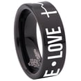 thumbnail image 6 of Faith Hope Love Tungsten Carbide Ring, 6 of 9