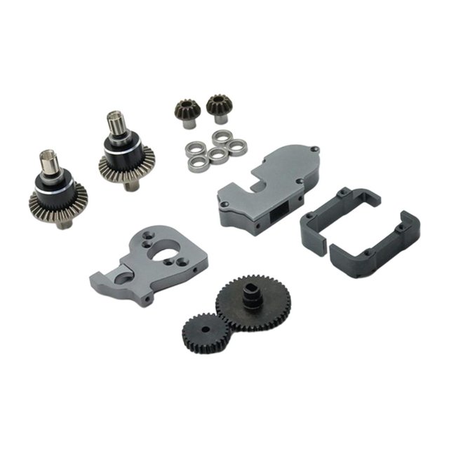 Piezas de actualización RC para 144001 144002 1/14 Accesorios de pieza , Titanio CUTICAT Piezas de coches RC
