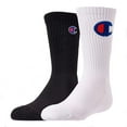 thumbnail image 2 of Champion Little & Big Boys 2-Pk. Logo Crew Socks, 2 of 2