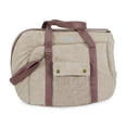 thumbnail image 1 of Small Pet Carrier for Small Dogs and Cats - Washable Semi-Open Pet Travel Tote Bag - Adjustable Strap Pet Carrier for Cat Travel Bag - 9.8 x 15.7 x 13 Inch - Light Rose, 1 of 7