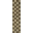 thumbnail image 5 of JONATHAN Y NATURAL FIBER 2 x 10 Runner Rug, Theo Farmhouse Woven Jute Checkerboard - Natural/Brown, NRF203A-210, 5 of 6