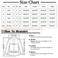 thumbnail image 4 of Fanxing Women's Plaid Hooded Shirt Drawstring Flannel Sweatshirt Hoodie Jacket Loose Fit Button Down Long Sleeve Shirts Casual Blouse Tops Fall Prime Deals Black,S, 4 of 4