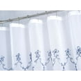 thumbnail image 3 of Olivia Gray SCM09756 13 Piece Mystic Embroidered Shower Curtain, Navy, 3 of 3