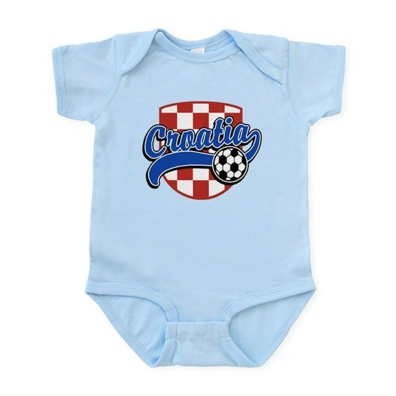 CafePress - Croatia Soccer Infant Bodysuit - Baby Light Bodysuit, Size Newborn - 24 Months