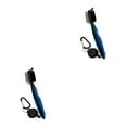 thumbnail image 4 of serony Golf Club Brush Replacement Solid Color Double-sided Ball Shoe Brushes Cleaning Tool Accessories with Carabiner Blue Lidless 2Set, 4 of 6