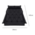 thumbnail image 7 of harayaa Multifunctional SUV Trunk Automatic Air Bed Self Inflatable Car Mattress for Car Black, 7 of 7