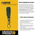 thumbnail image 4 of Hero’s Pride AirTek Leather Key Holder – Plain Finish with Black Snap, 4 of 5