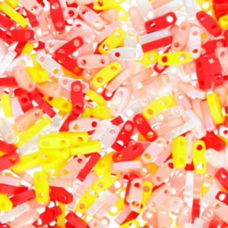 Mix Hawaiian Leis Miyuki Tila Seed Beads - Quarter Cut QTL-MIX206-TB