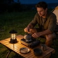 thumbnail image 6 of Rechargeable Camping Lantern, Dimmable Camping Lights, Waterproof Portable Emergency Lamp with Hanging Handle for Outdoor Lights Lantern Rechargeable Lamp, 6 of 6