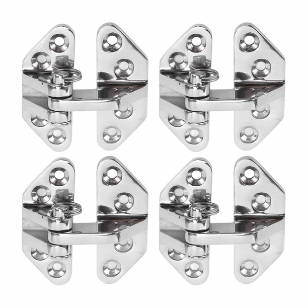 Bisagras De Montaje Marino, Acero Inoxidable 316, Alta Resistencia A La Corrosión, Bisagra Para Barco, 4 Piezas, 70 X 67 Mm, Para Yates Inflables De Fibra De Vidrio