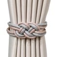 thumbnail image 1 of Rideau Magnétique Attache Nœud Chinois Attache de Rideau de Fenêtre Support Décoratif Attaches de Rideau, 1 of 8