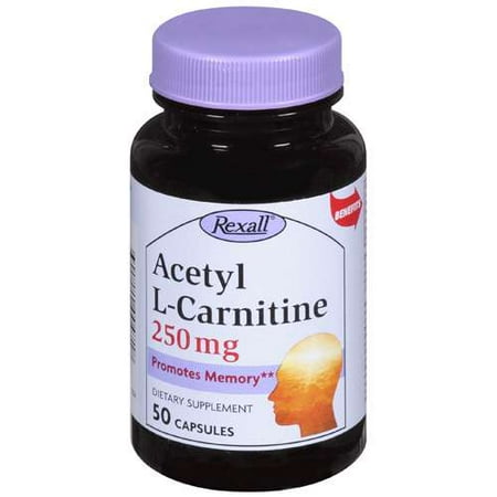 Rexall: Dietary Supplement Acetyl L-Carnitine, 50 ct
