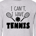 thumbnail image 4 of Inktastic I Can't, I Have Tennis Long Sleeve Youth T-Shirt, 4 of 5