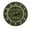 FFclock065, variant on ZXCXRQFa Stone Bamboo Water Wall-Clock for Girls Bedroom Analog Battery Operated 10 Inch - Round Wood Wall Clock Silent Non-Ticking Bathroom Bedroom Decor