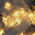 thumbnail image 1 of Guirnalda de luces LED, guirnalda de luces geométricas decorativas, longitud total 3 metros | 20 LED, 1 of 5