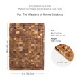 thumbnail image 3 of Tabla de cortar Teakhaus Butcher Block, tabla de tallar mediana, 3 of 9