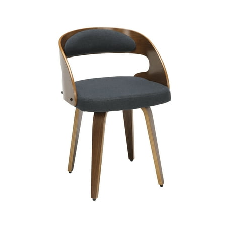 Black And White Fabric Dining Chairs OFM 161 Collection Mid Century Modern 18