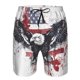 thumbnail image 3 of Balery American Flag Eagle Art Traje de Baño Estilo Hawaiano para Hombre, Shorts de Secado Rápido con Bolsillos-XX-Large, 3 of 6
