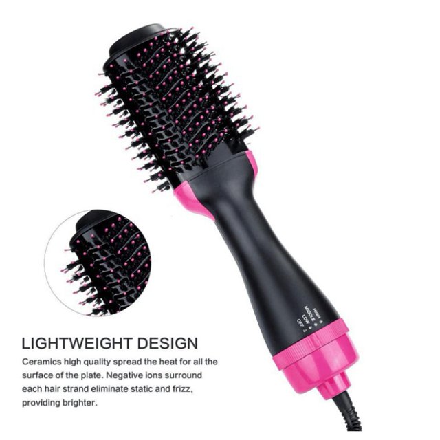 Multifuncional 4 en 1 Plancha de pelo Rizador Peine eléctrico Herramientas de belleza Ndcxsfigh Cuidado Belleza