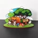 thumbnail image 1 of Xihbxyly Artículos Por Menos de 10 Dólares. Adorno Decorativo de Escritorio de Conejito de Pascua, Pintura de Madera, Decoración de Mesa de Vacaciones de Pascua, 1 of 1