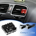 thumbnail image 1 of BEADCEST 60Ud Clips Decorativos De Metal Negro Para Salida De Aire En Carro Multitarea, 1 of 6