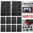 thumbnail image 1 of Likrtyny Juego Tapones Malla 8 Piezas Cubierta Antipolvo para Interruptor NS/interruptor OLED (negro), 1 of 6