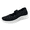 Black, variant on CHICVOMEY Women's Slip-On Walking Shoes Breathable Comfortable Flats for Women Lightweight Non-Slip Casual Sneakers for Work Travel Daily Wear